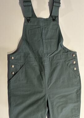 Blue Mountain Bib Overalls Pants Jumper Women's Med Cottagecore Hiking Camping